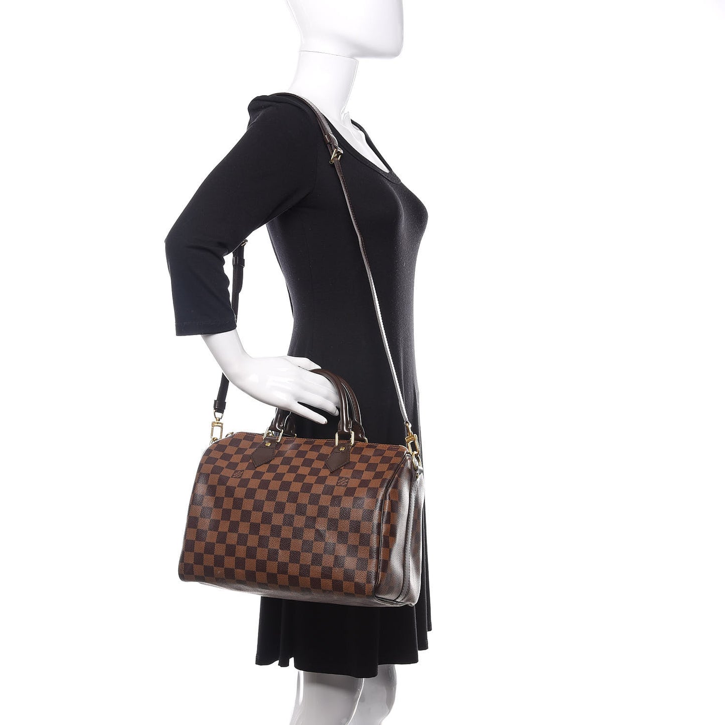 Damier Ebene Speedy Bandouliere 30
