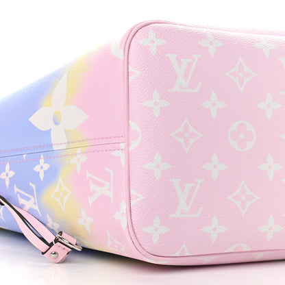 Louis Vuitton Monogram Escale Neverfull MM Pastel 9 of 10