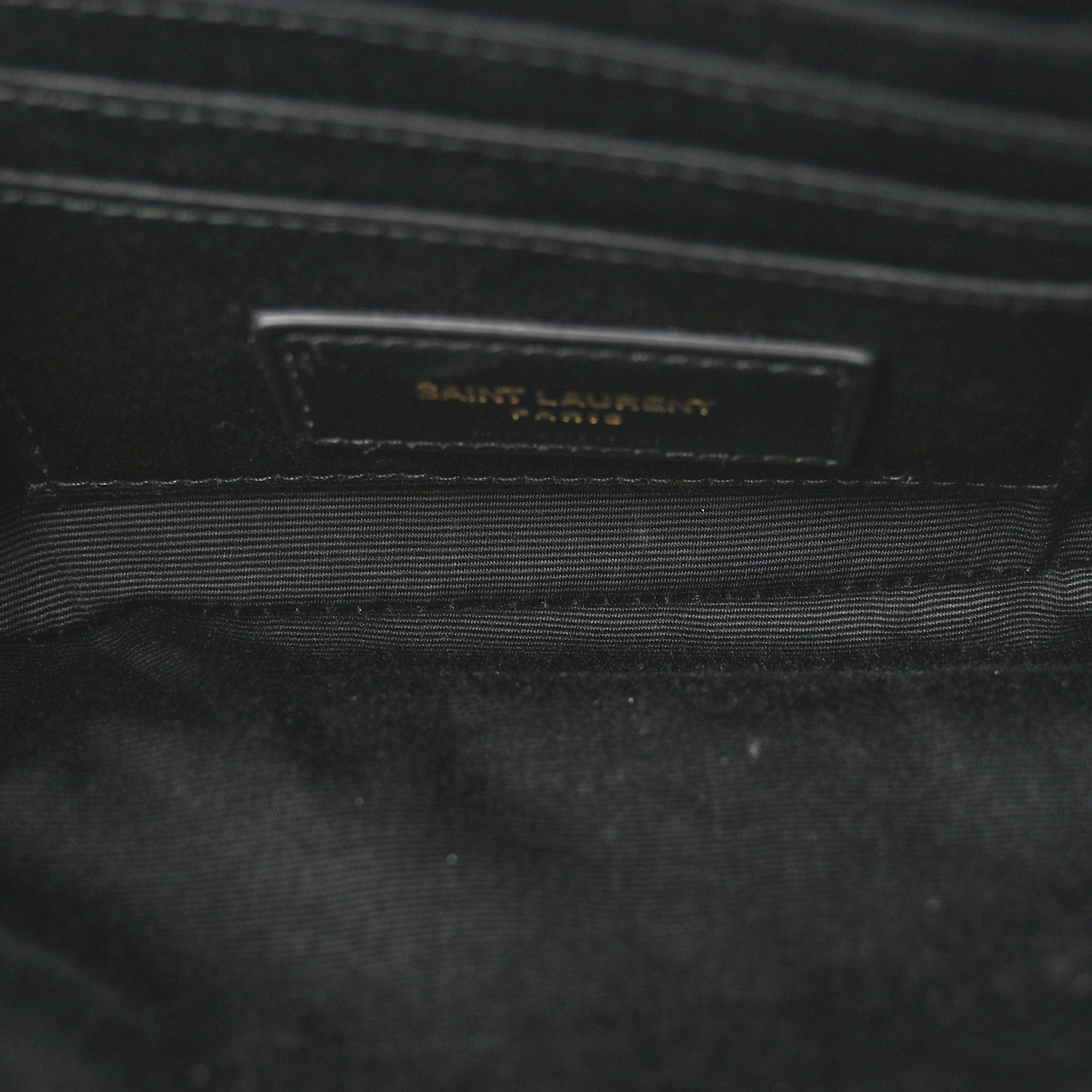 Saint Laurent Grained Lambskin Quilted Mini Becky Double Zip Bag Taupe 7 of 13