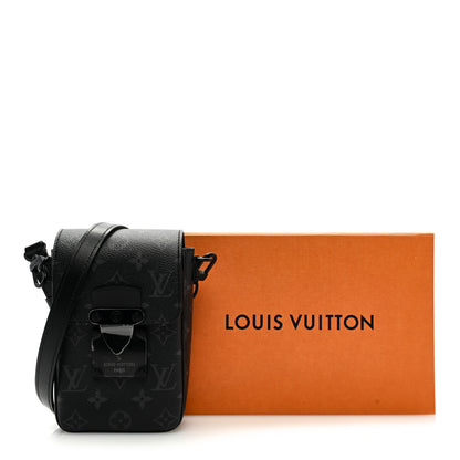 Louis Vuitton Monogram Eclipse S Lock Wearable Wallet 9 of 9
