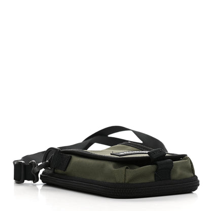 Balenciaga Nylon Explorer Crossbody Dark Green 4 of 9
