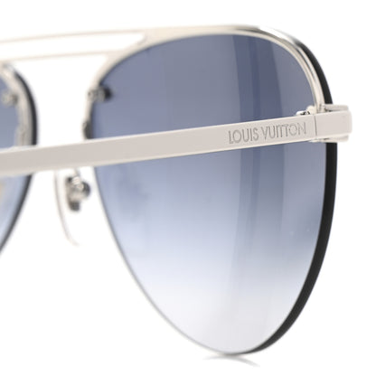 Louis Vuitton Damier Clockwise Sunglasses Z1271W Silver 7 of 8