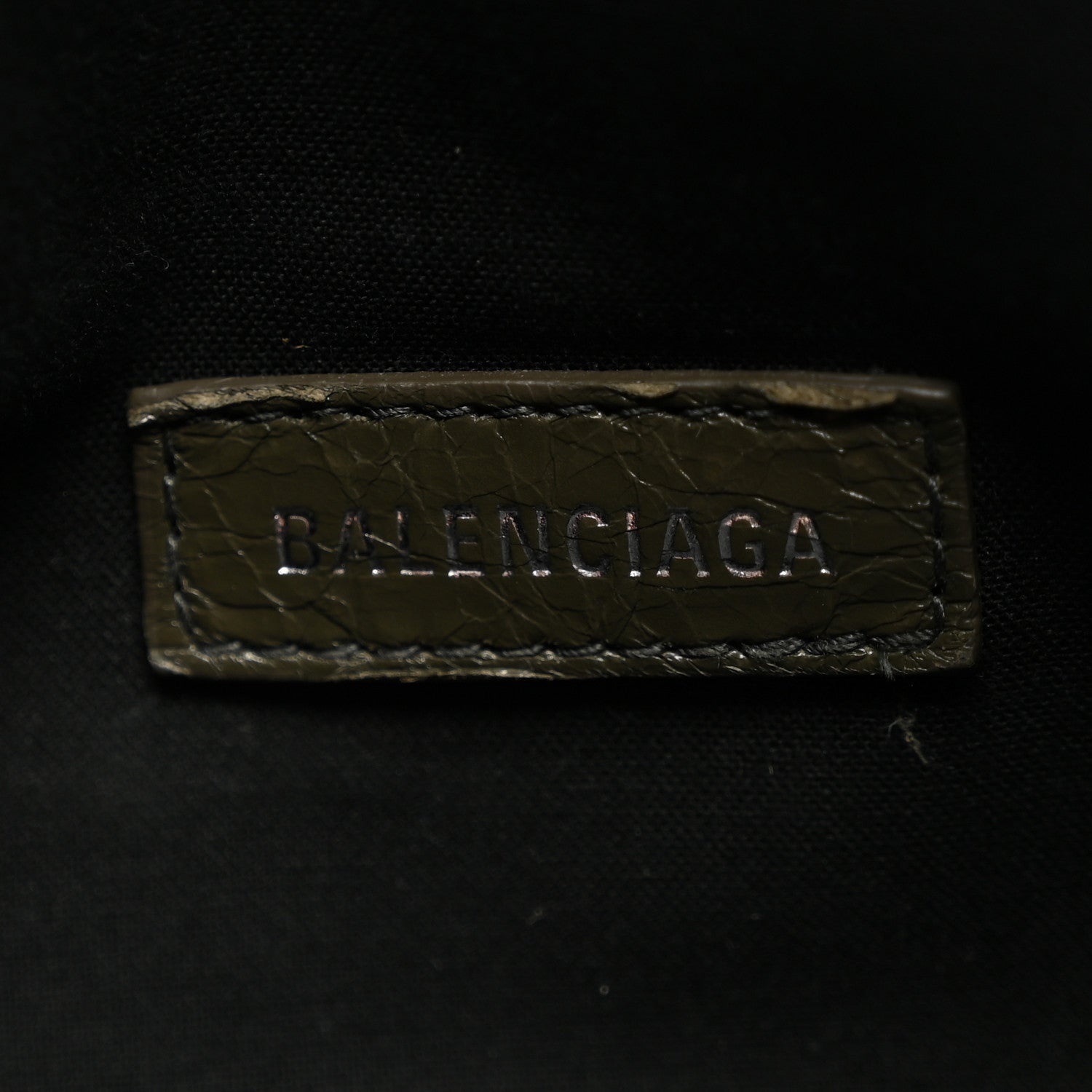 Balenciaga Agneau Arena Superbusy Belt Bag Khaki 6 of 12
