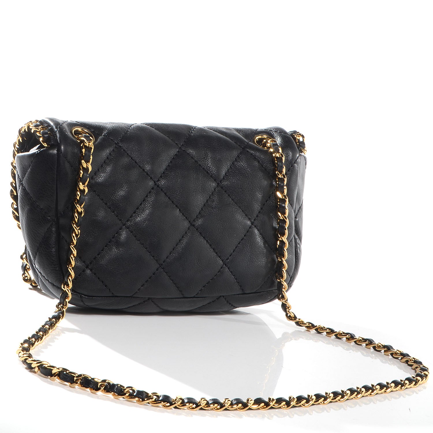 Chanel Calfskin Mini Chain Me Flap Black 3 of 7