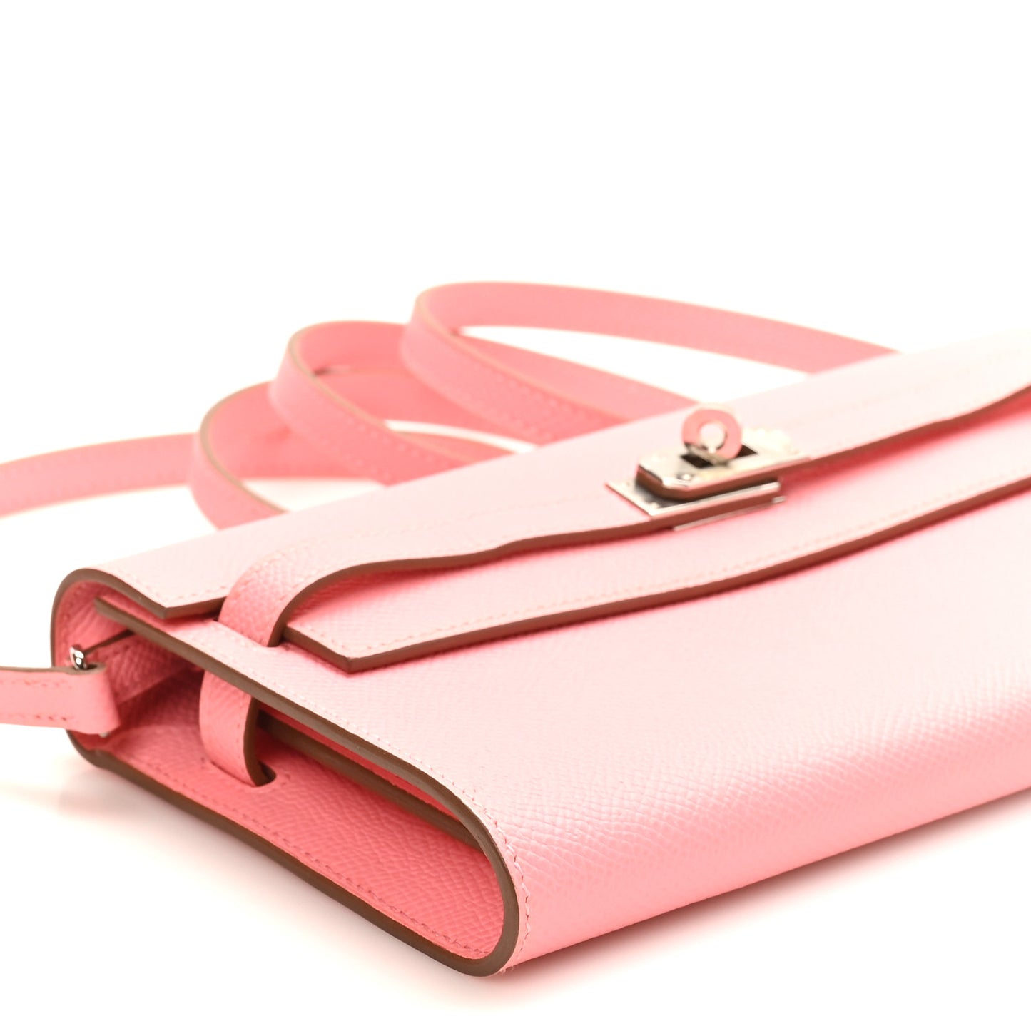 Epsom Kelly Wallet To Go Rose Confetti