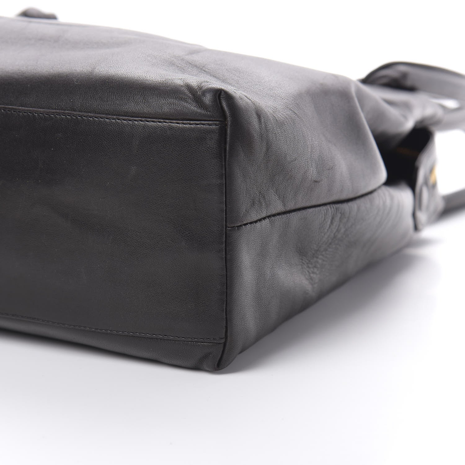 Chanel Lambskin CC Tote Black 13 of 18