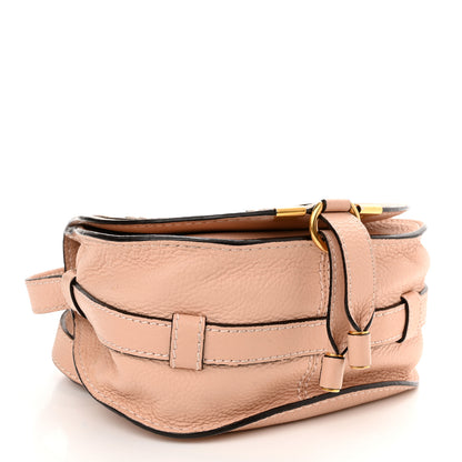 Chloe Grained Calfskin Small Marcie Saddle Bag Anemone Pink 6 of 22