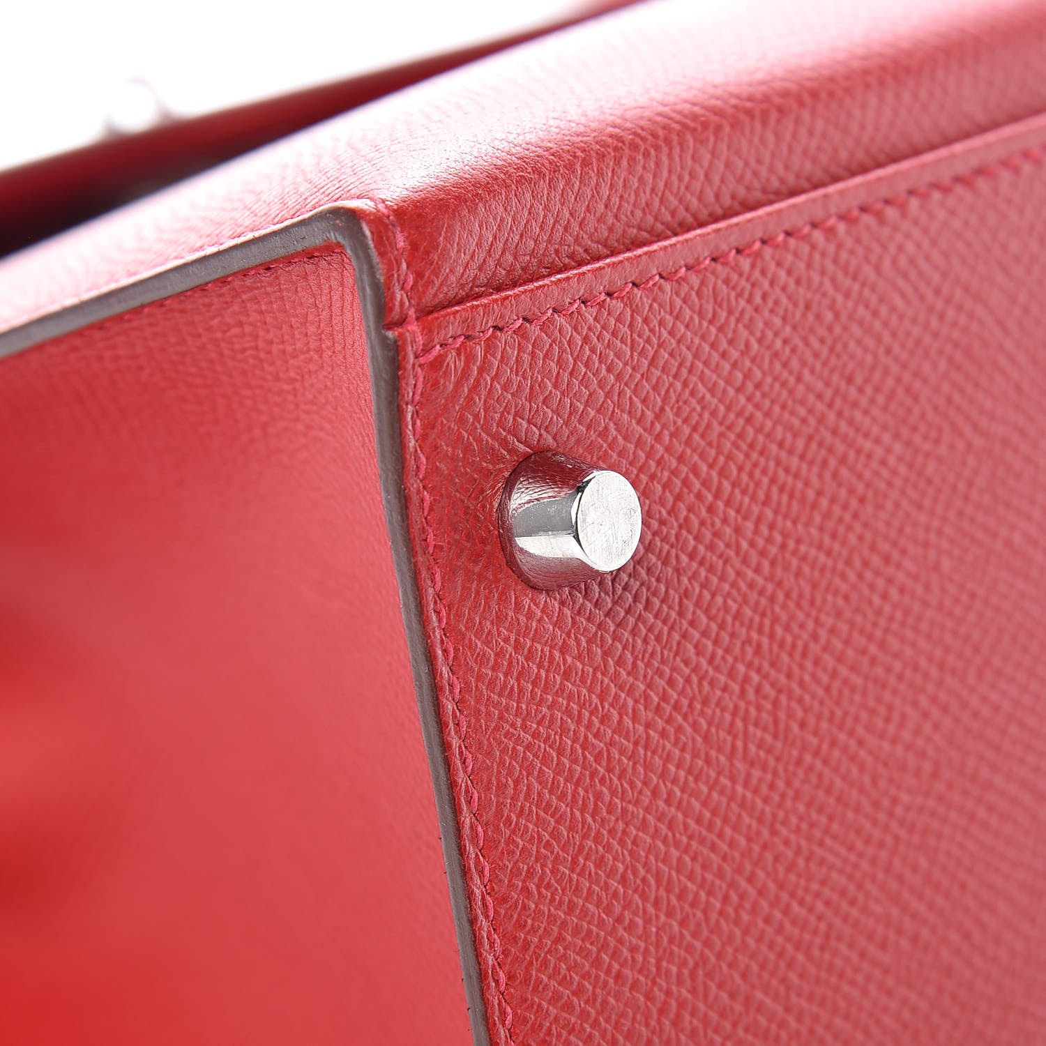 Hermes Epsom Kelly Sellier 32 Rouge Casaque 8 of 38