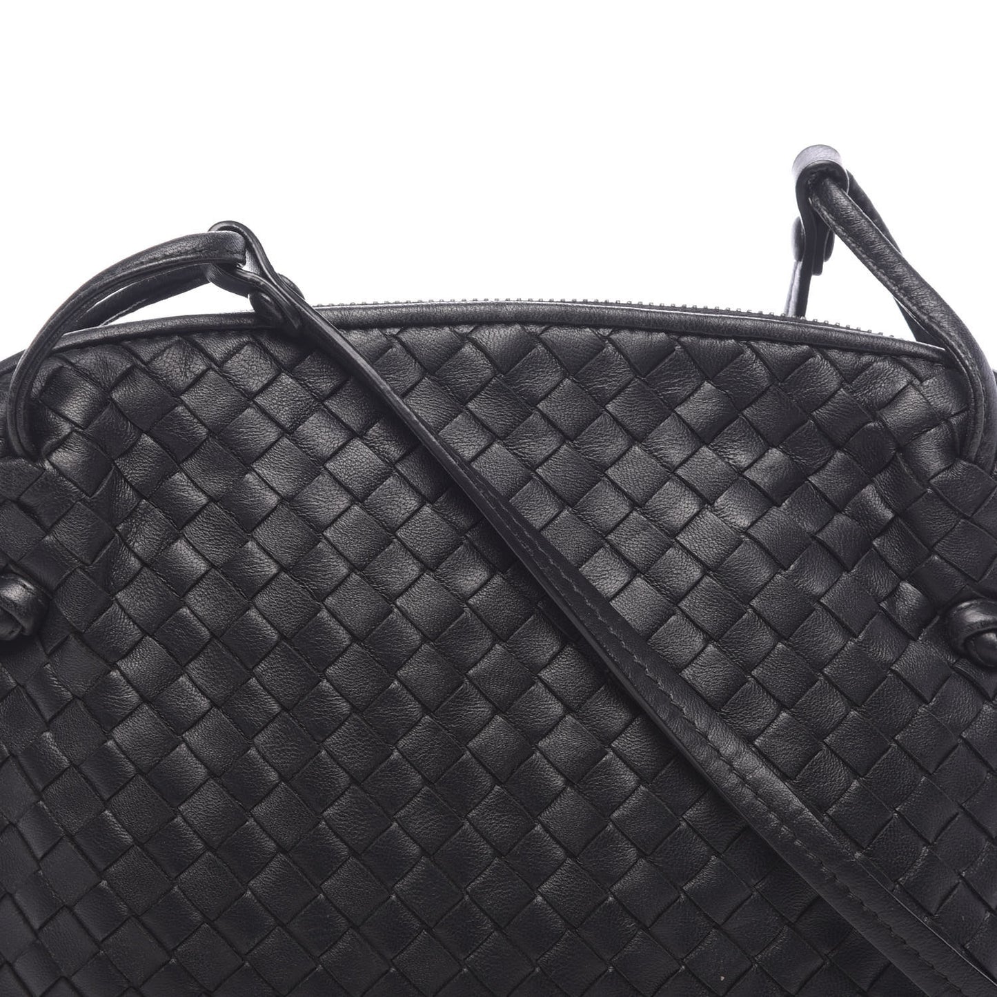 Nappa Intrecciato Nodini Bag Black