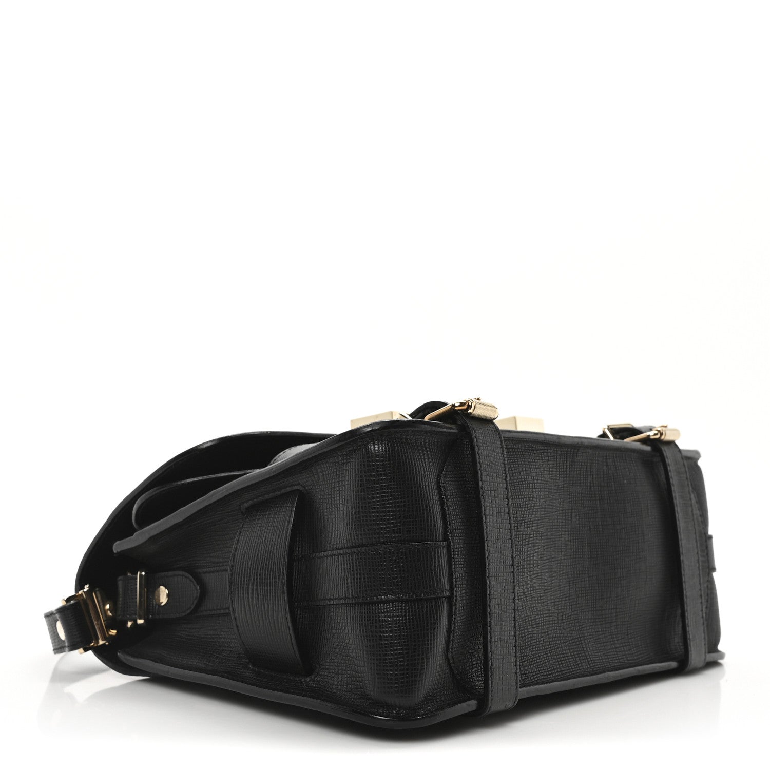 Proenza Schouler New Linosa PS11 Classic Shoulder Bag Black 4 of 9