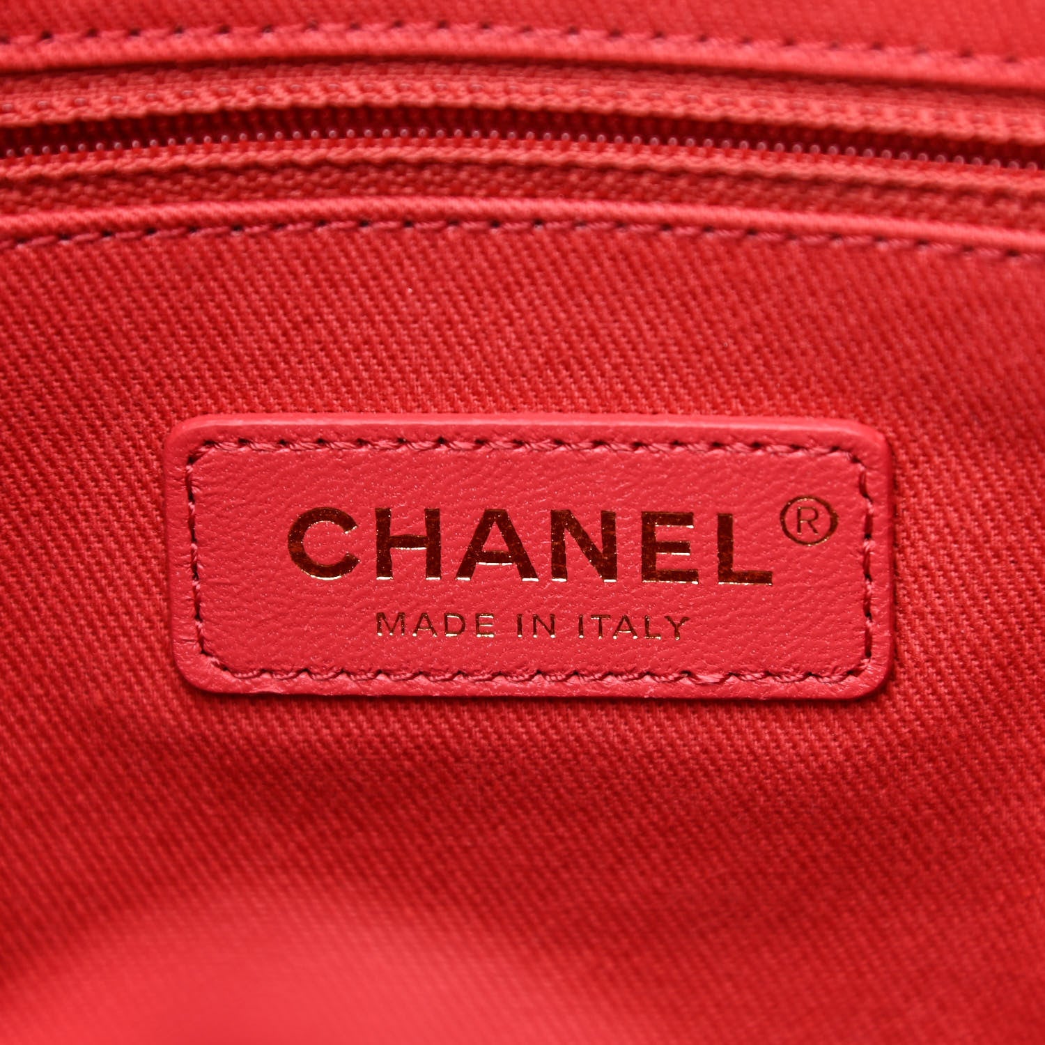 Chanel Sheepskin Caviar Quilted Daily Round Backpack Red 6 of 10