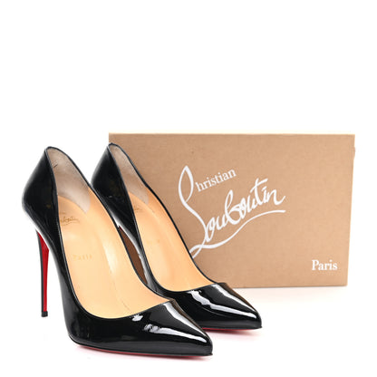 Christian Louboutin Patent Pigalle Follies 100 Pumps 40.5 Black 9 of 9