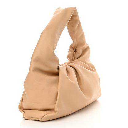Bottega Veneta Smooth Butter Calfskin Small The Shoulder Pouch Almond 3 of 11