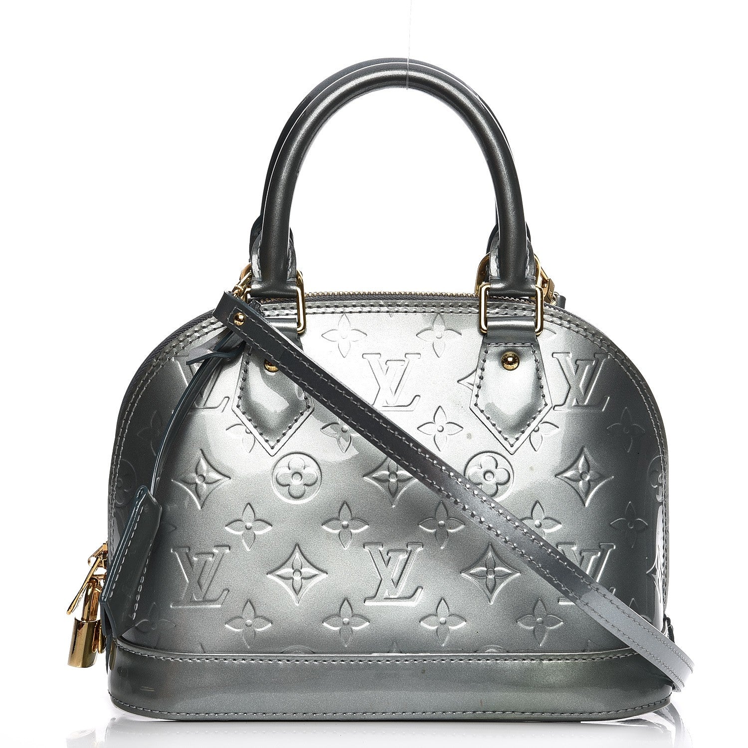Louis Vuitton Vernis Alma BB Givre 1 of 10