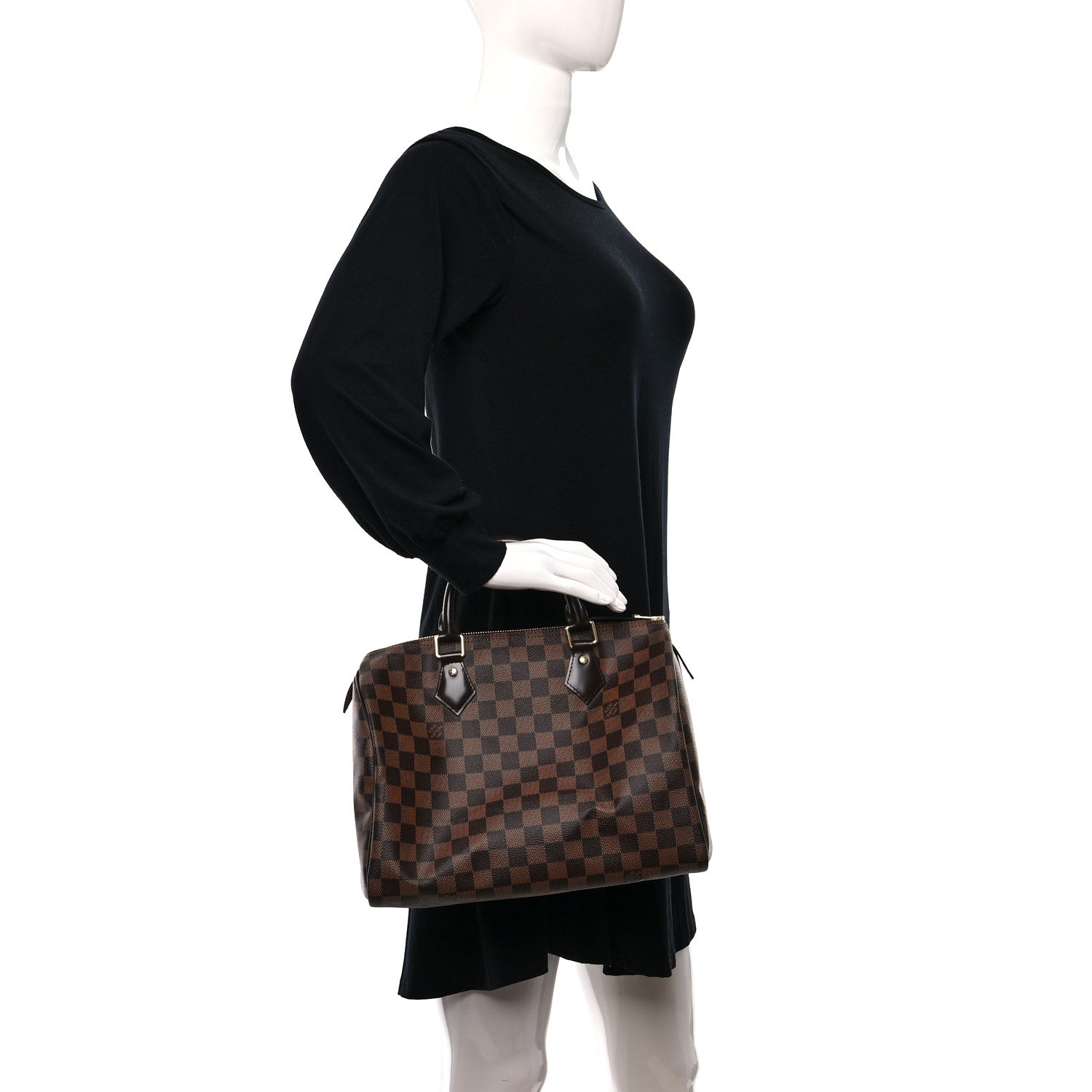 Louis Vuitton Damier Ebene Speedy 30 2 of 8