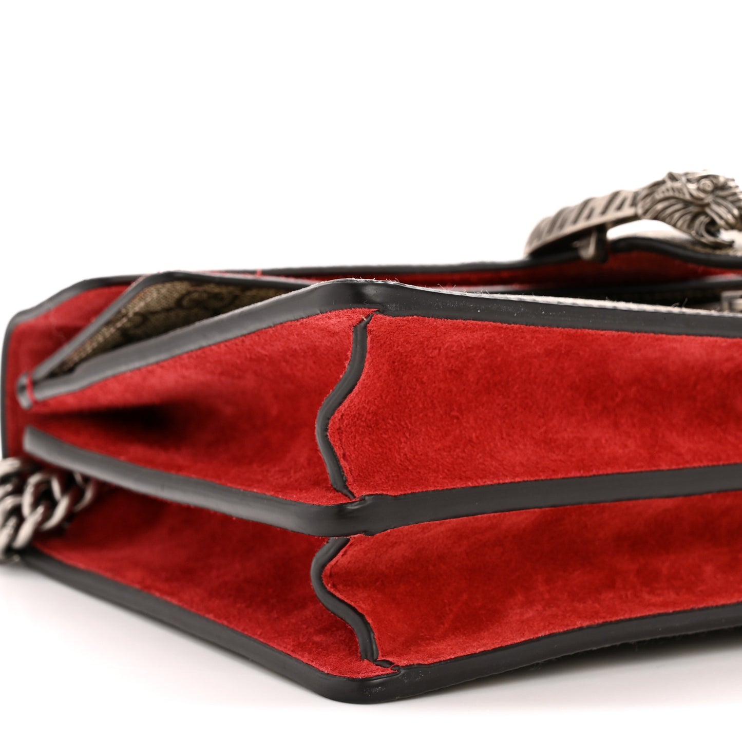 GG Supreme Monogram Small Dionysus Shoulder Bag Red