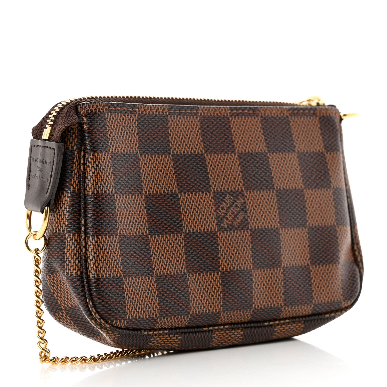 Louis Vuitton Damier Ebene Mini Pochette Accessories 3 of 7