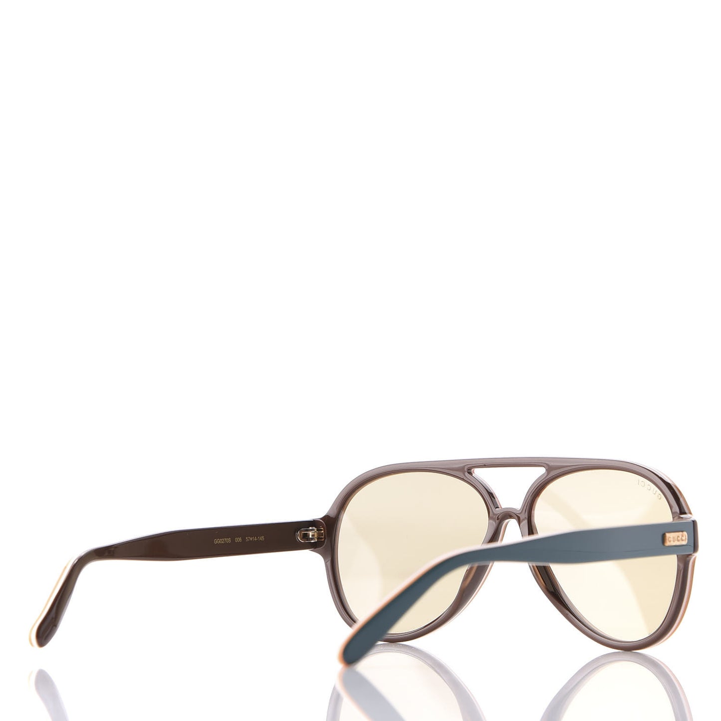 Pilot Sunglasses GG0270S Teal