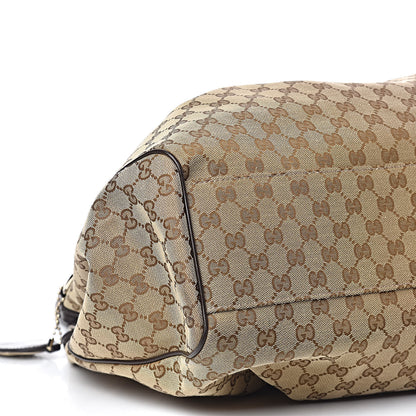 Gucci Monogram Large Sukey Tote Dark Brown 9 of 11