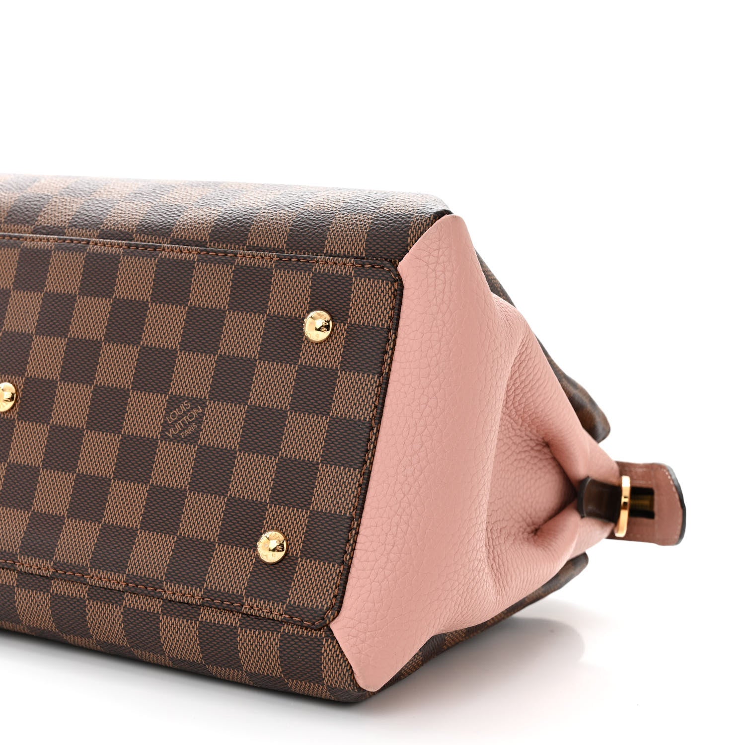 Louis Vuitton Cuir Taurillon Damier Ebene Normandy Magnolia 10 of 11