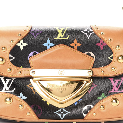 Louis Vuitton Monogram Multicolor Marilyn Black 10 of 11