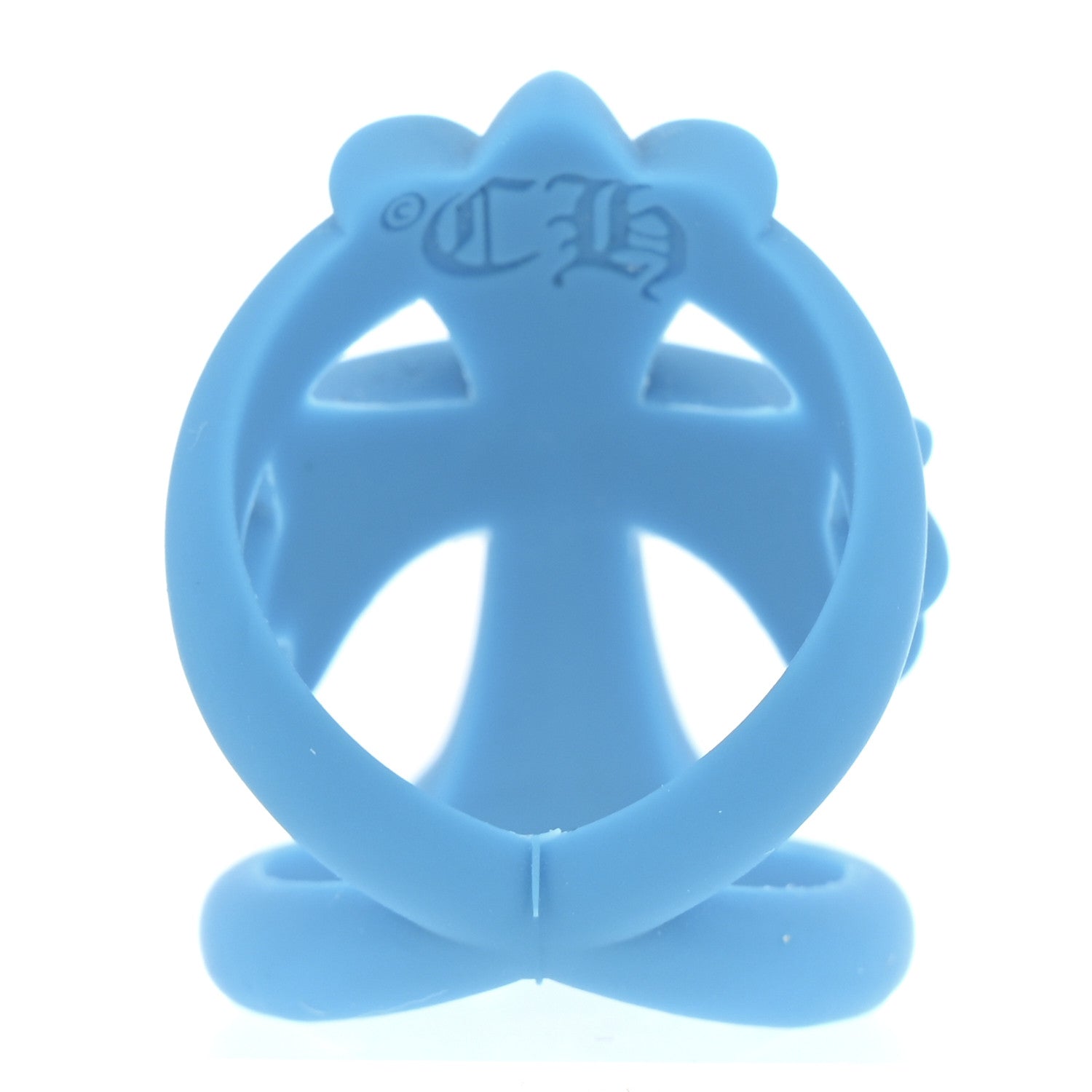 Chrome Hearts Silicone Silichrome Infinity Ring 57 8 Blue 3 of 5