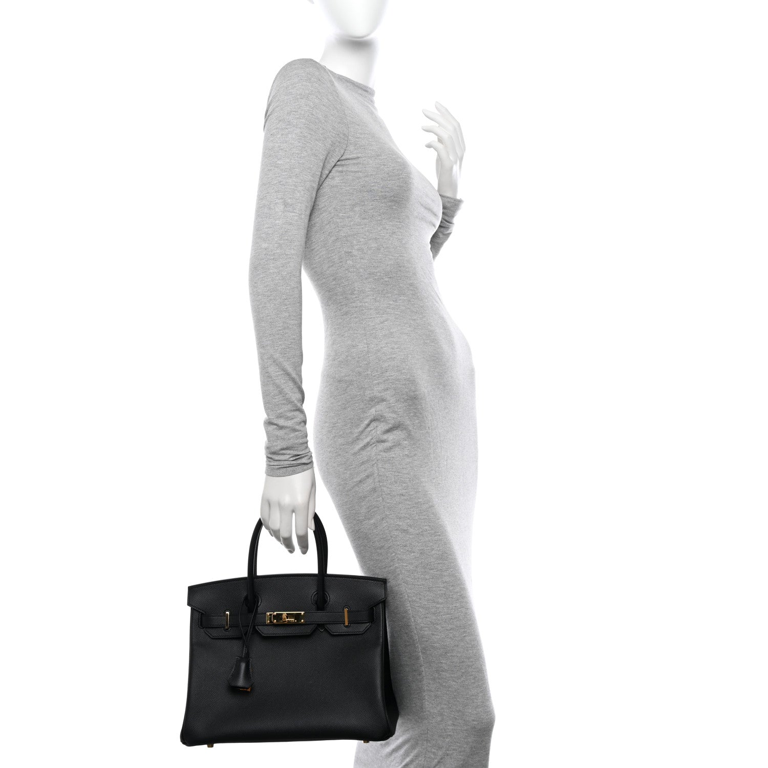 Hermes Epsom Birkin 30 Black 2 of 11