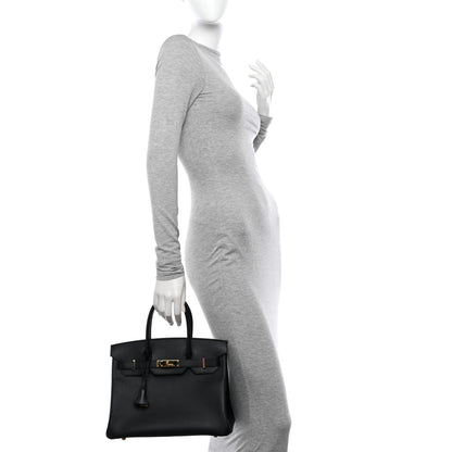 Hermes Epsom Birkin 30 Black 2 of 11