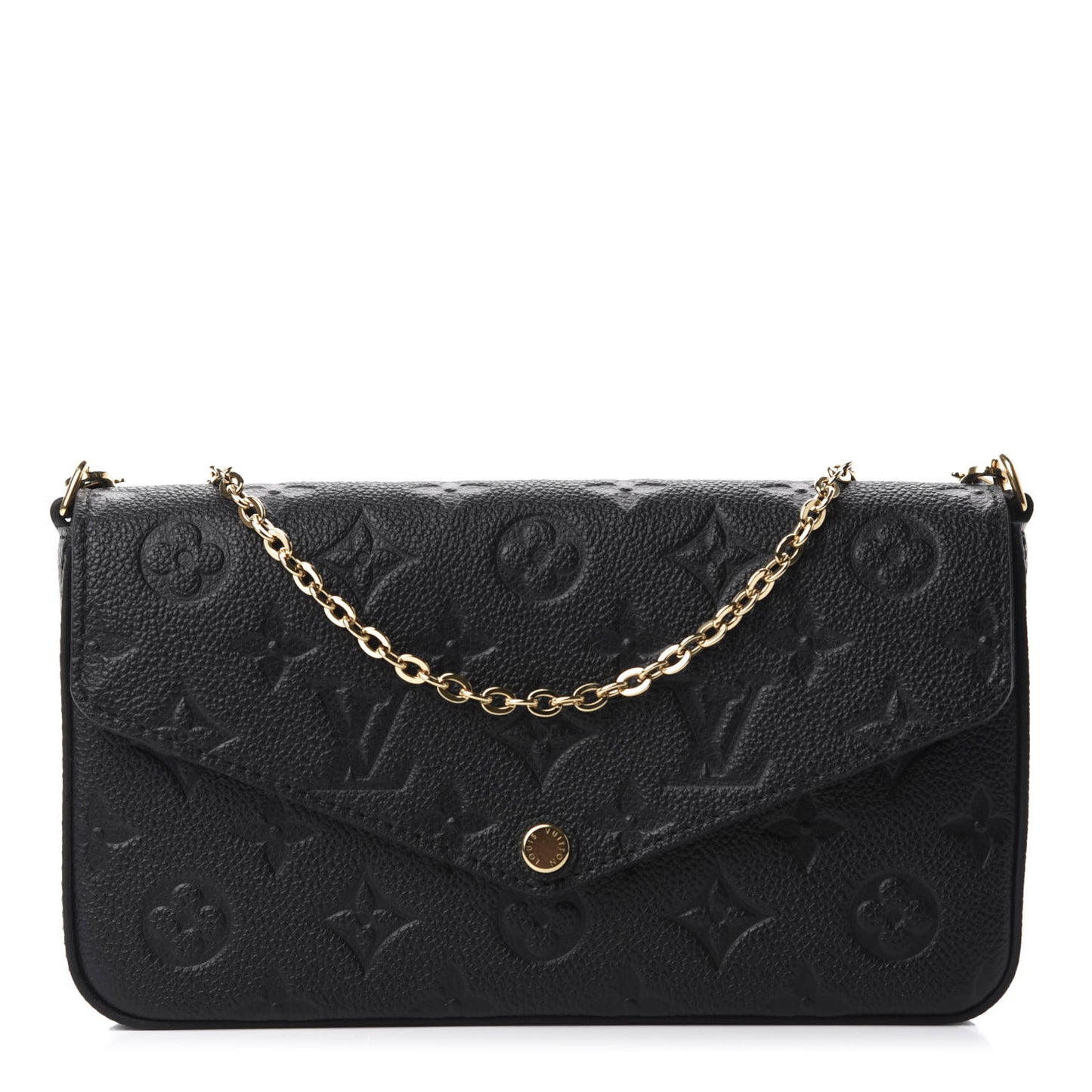 Empreinte Pochette Felicie Chain Wallet Black
