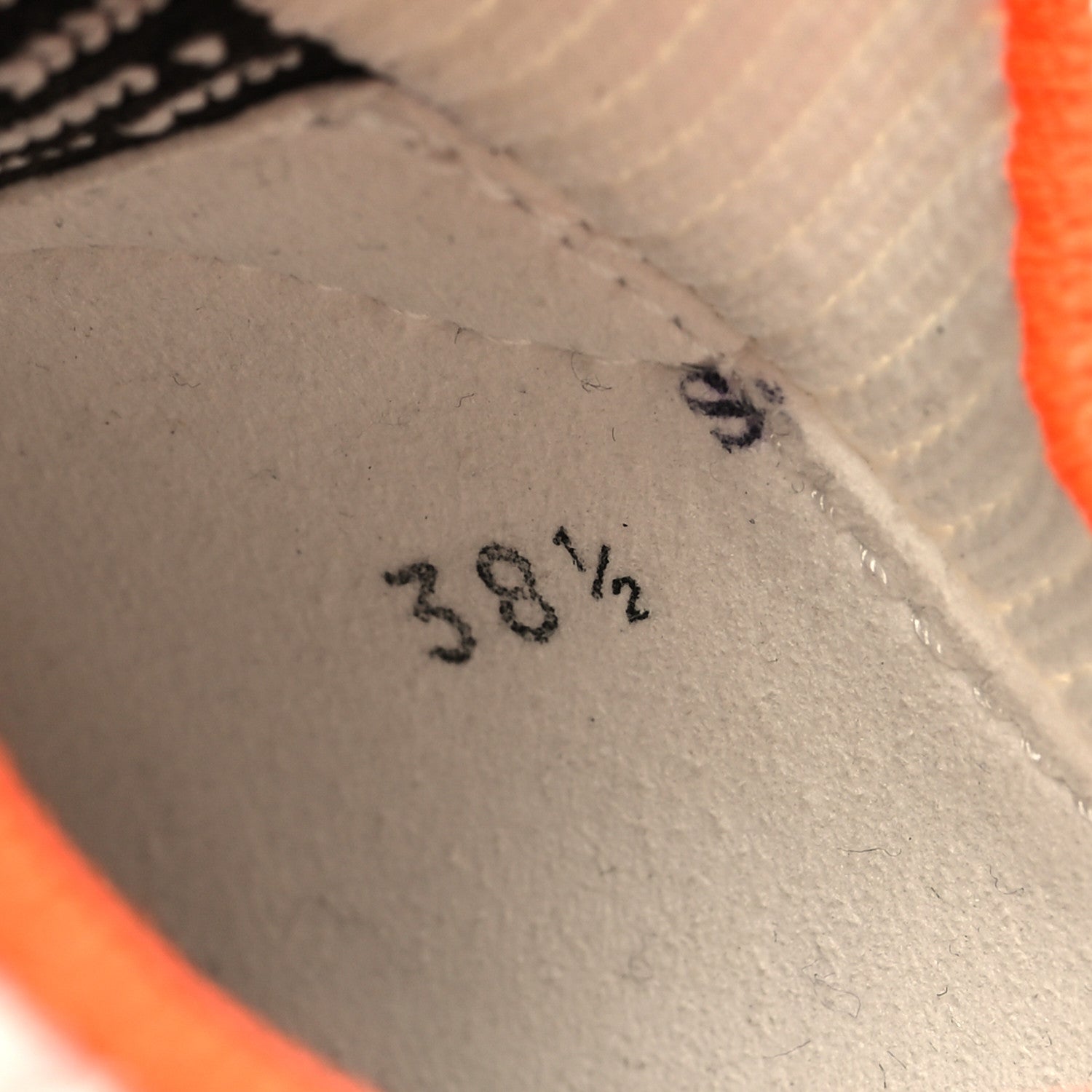 Hermes Knit Suede Goatskin Womens Crew Sneakers 38.5 Prunoir White 6 of 8