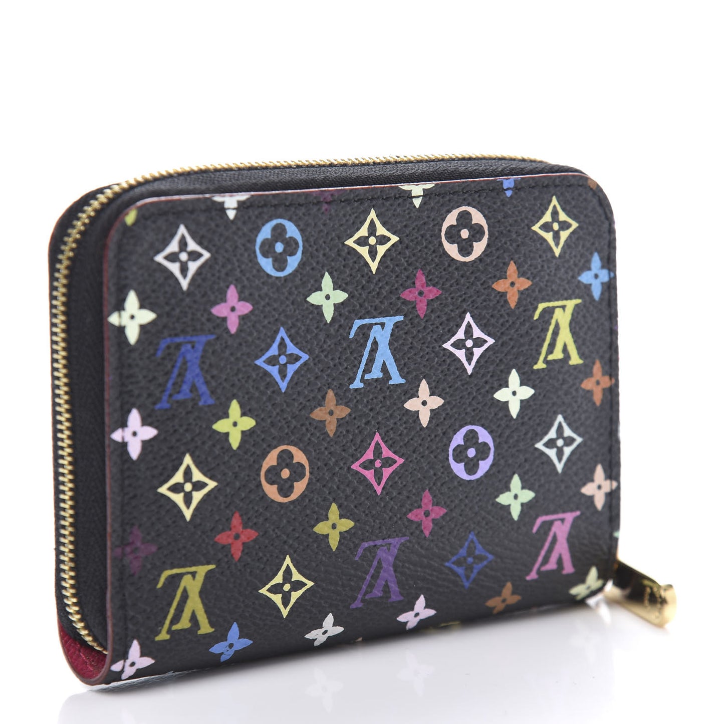 Monogram Multicolor Zippy Coin Purse Black Grenade