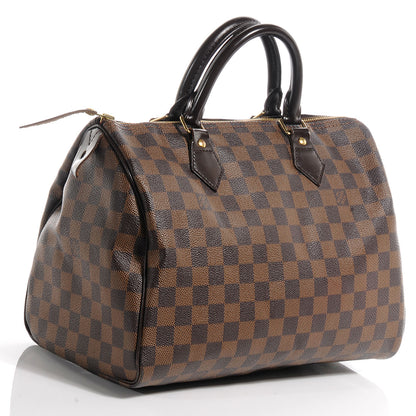 Louis Vuitton Damier Ebene Speedy 30 3 of 7