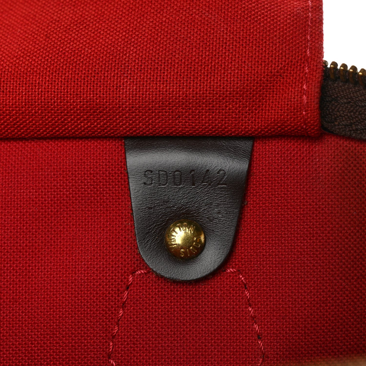 Louis Vuitton Damier Ebene Speedy 35 7 of 17
