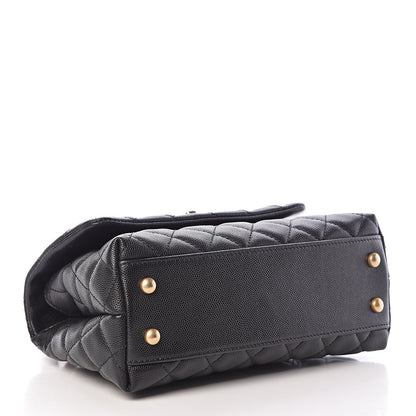 Chanel Caviar Quilted Mini Coco Handle Flap Black 4 of 11