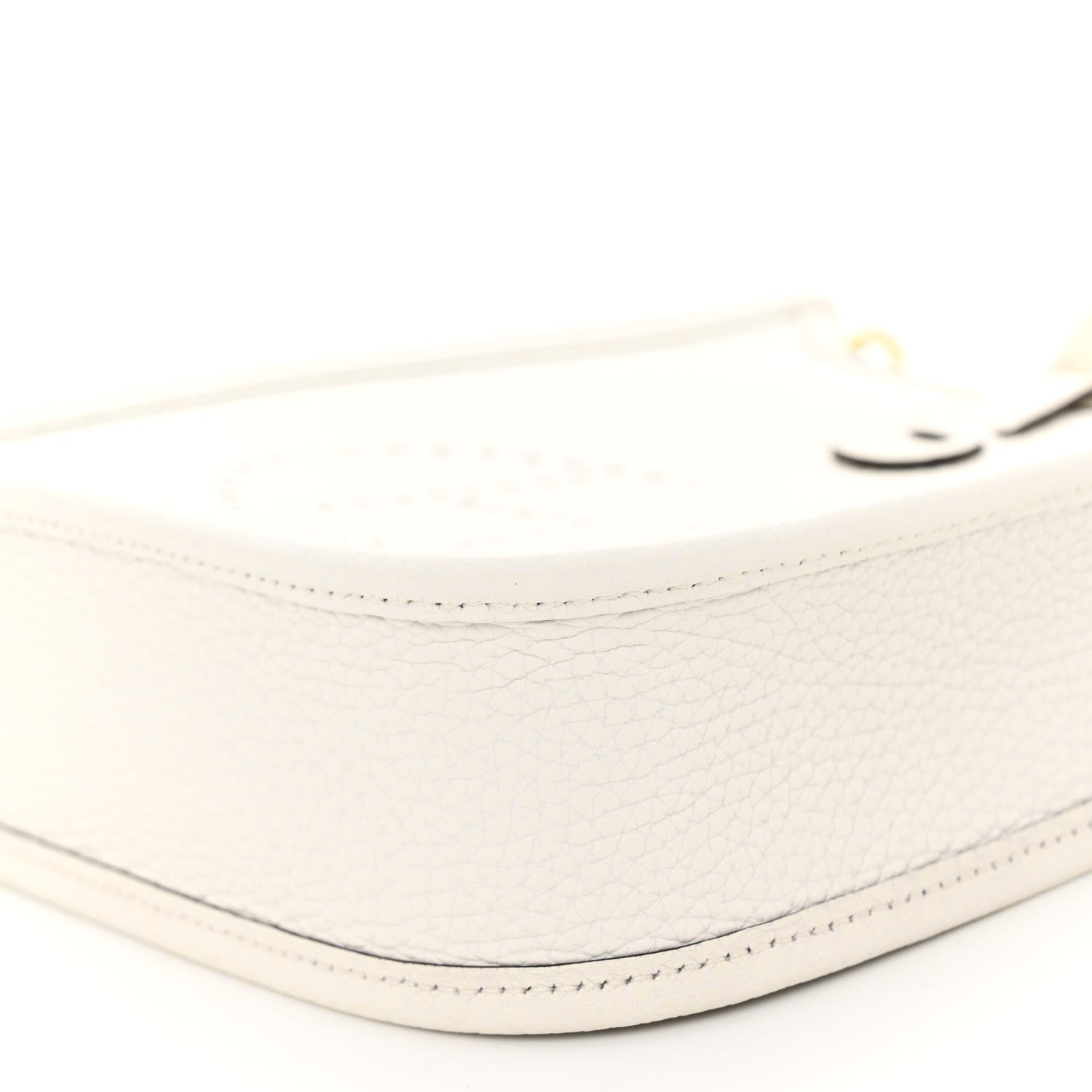 Hermes Taurillon Clemence Amazone Evelyne TPM New White 9 of 9
