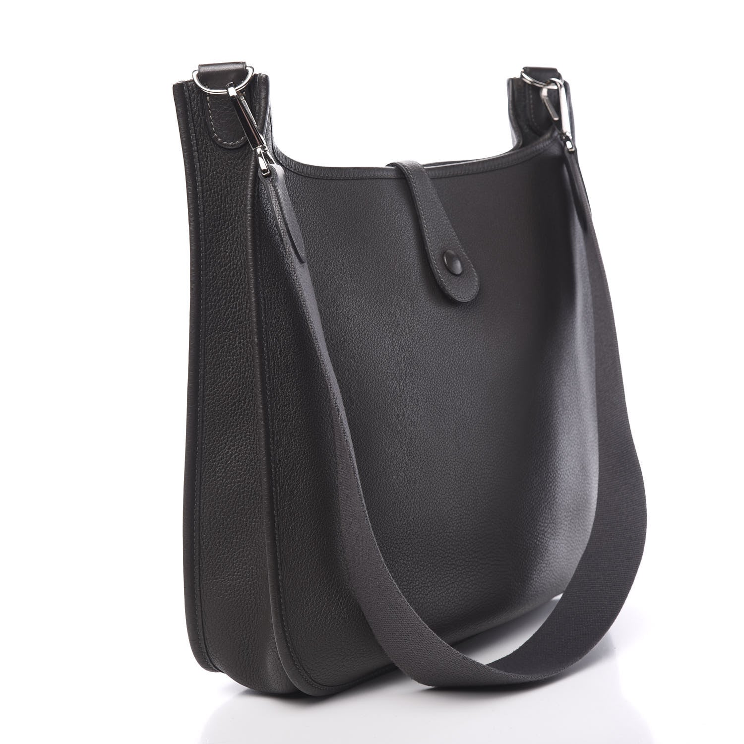 Hermes Taurillon Clemence Evelyne PM Graphite 2 of 10