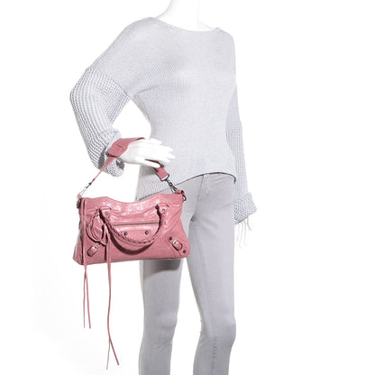 Balenciaga Agneau Classic Hardware First Rose Bruyere 2 of 11