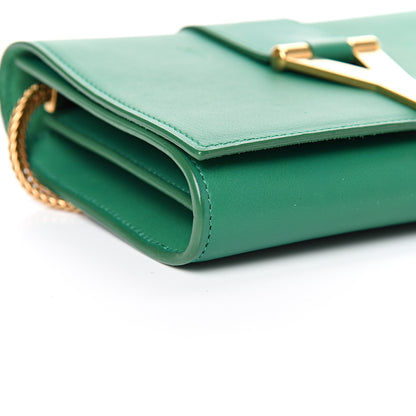 Saint Laurent Calfskin Small Classic Y Satchel Green 8 of 10