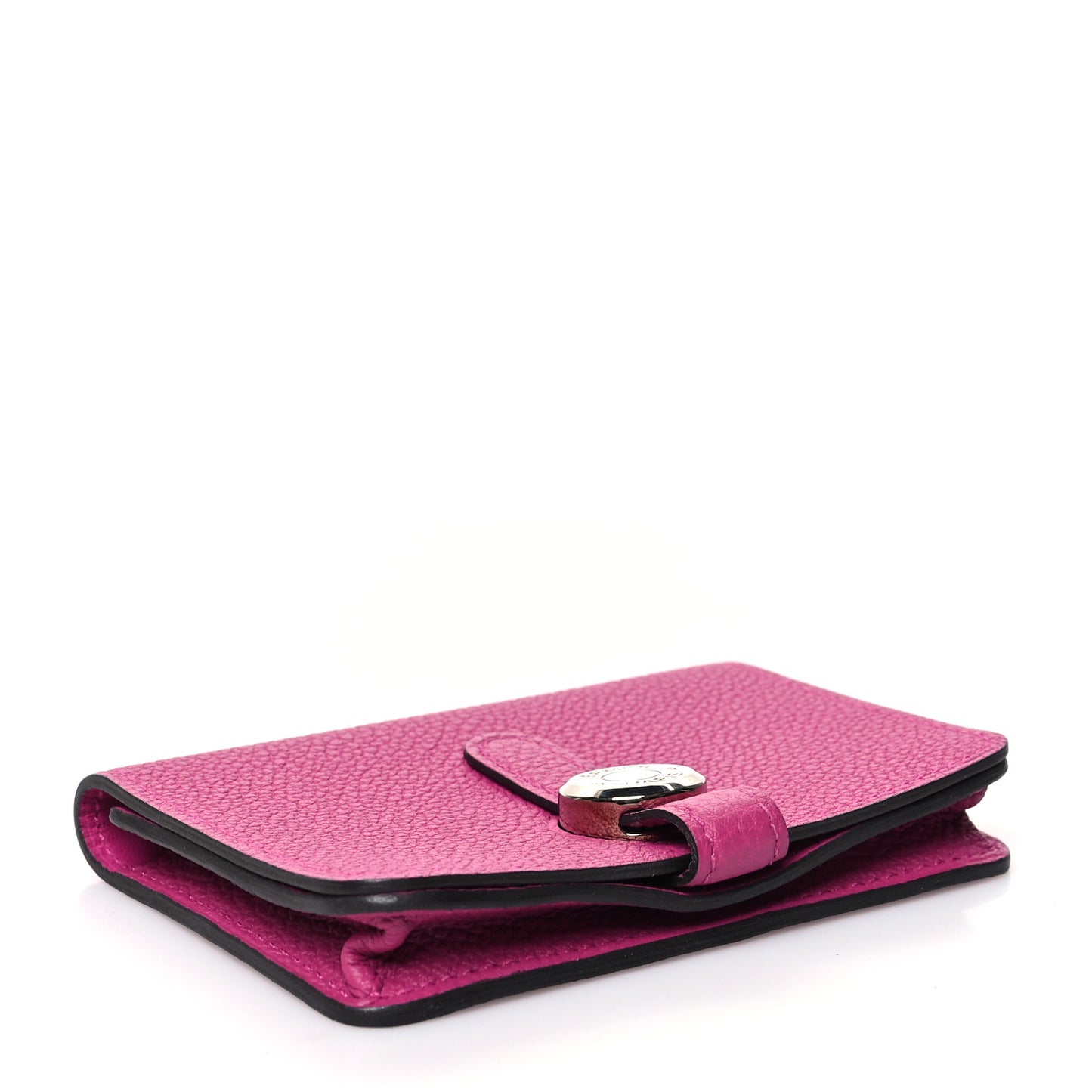 Togo Dogon Card Case Rose Pourpre