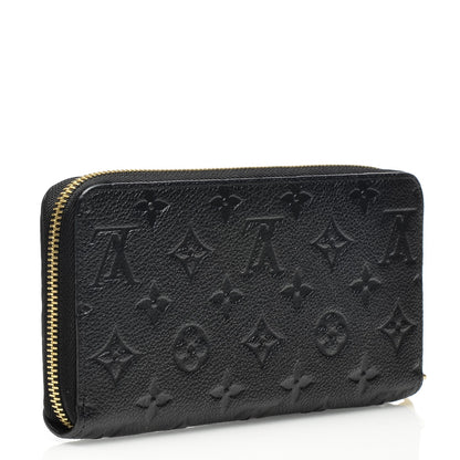 Louis Vuitton Empreinte Zippy Wallet Black 3 of 6