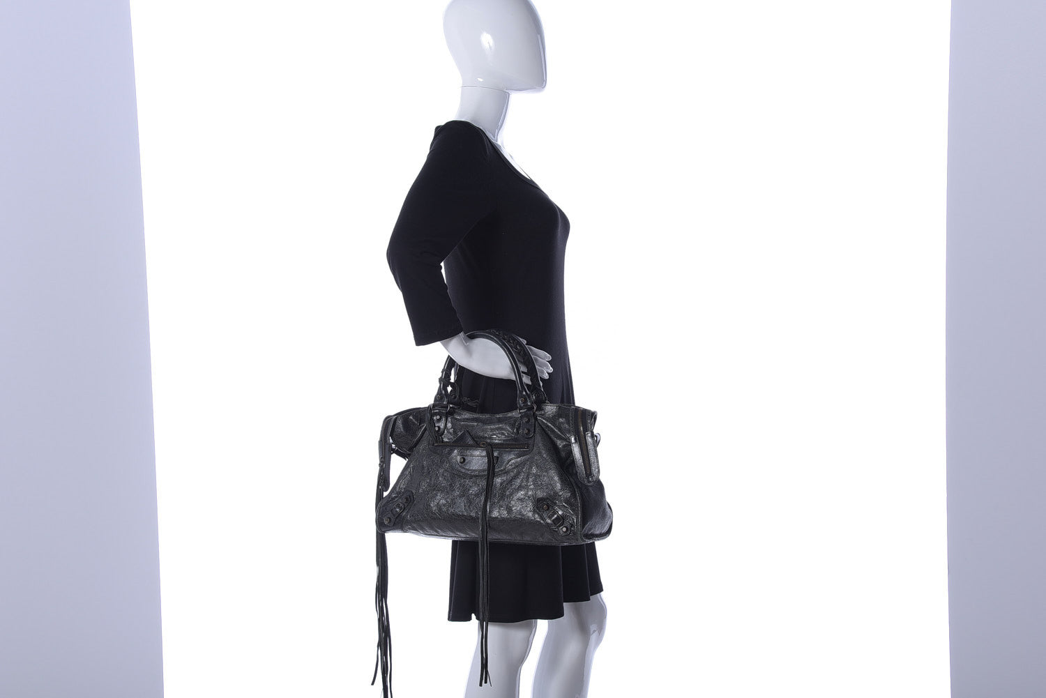 Balenciaga Agneau Classic Hardware City Black 2 of 24