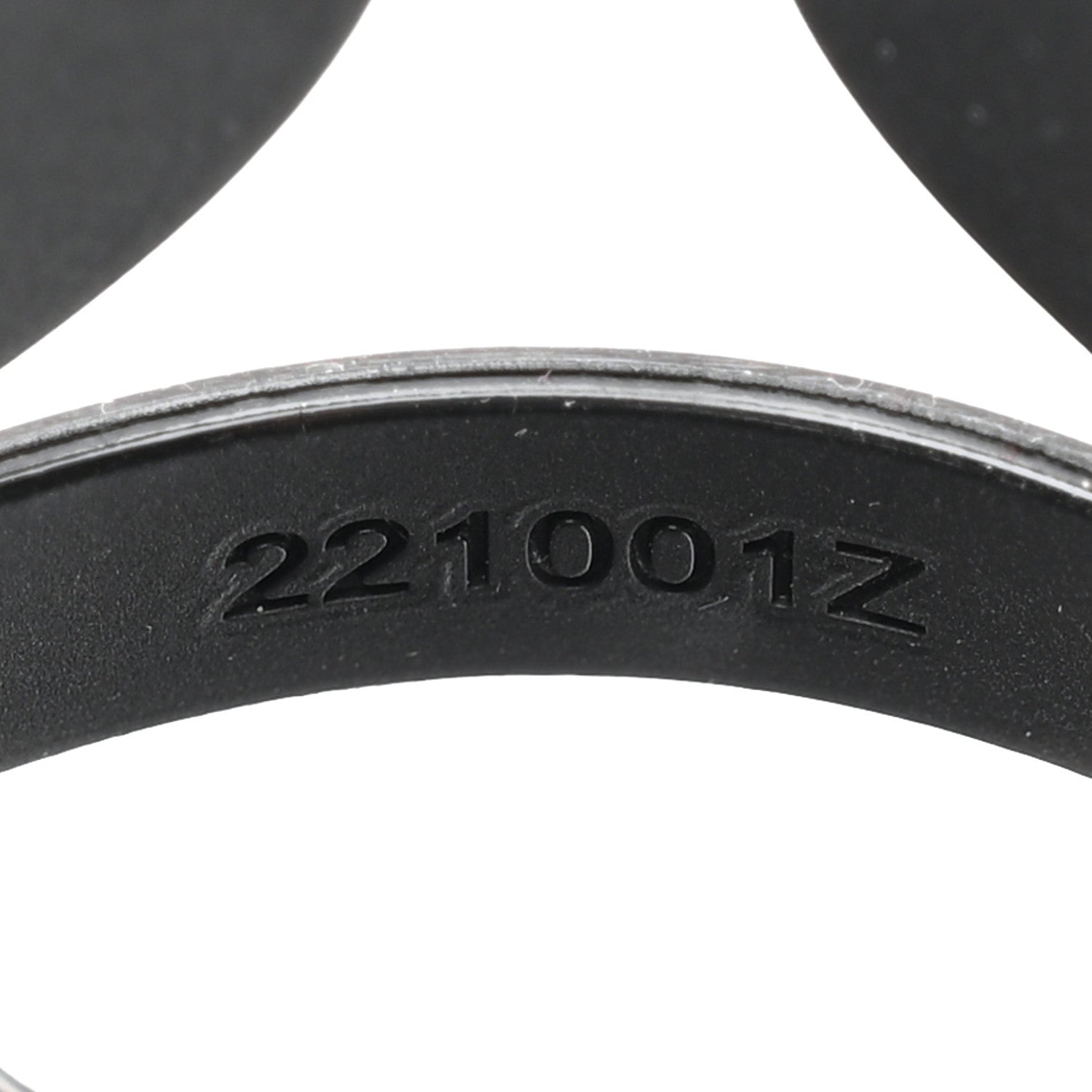 Hermes Rubber Womens Egerie Sandals 40 Black 6 of 9