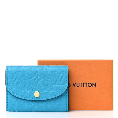 Louis Vuitton Empreinte Rosalie Coin Purse Turquoise 7 of 7