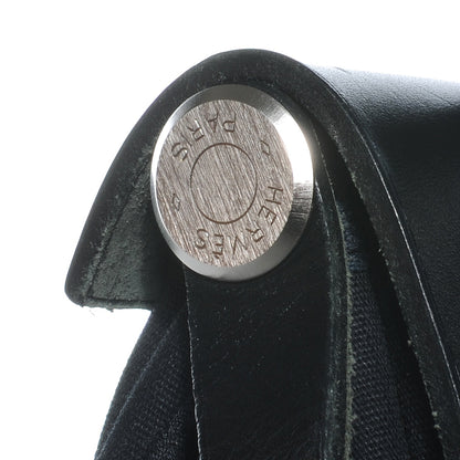 Hermes Toile Herbag PM Natural and Black 11 of 12