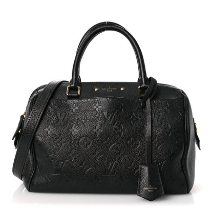 Louis Vuitton Empreinte Speedy Bandouliere 25 NM Black 1 of 13