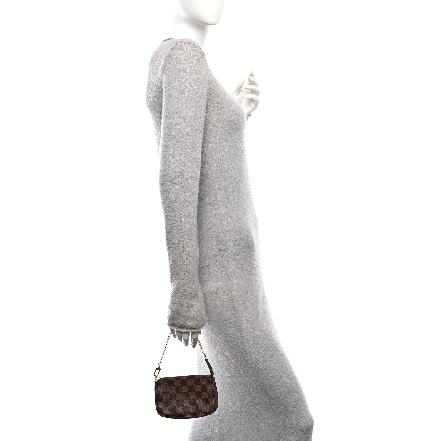 Louis Vuitton Damier Ebene Mini Pochette 2 of 10