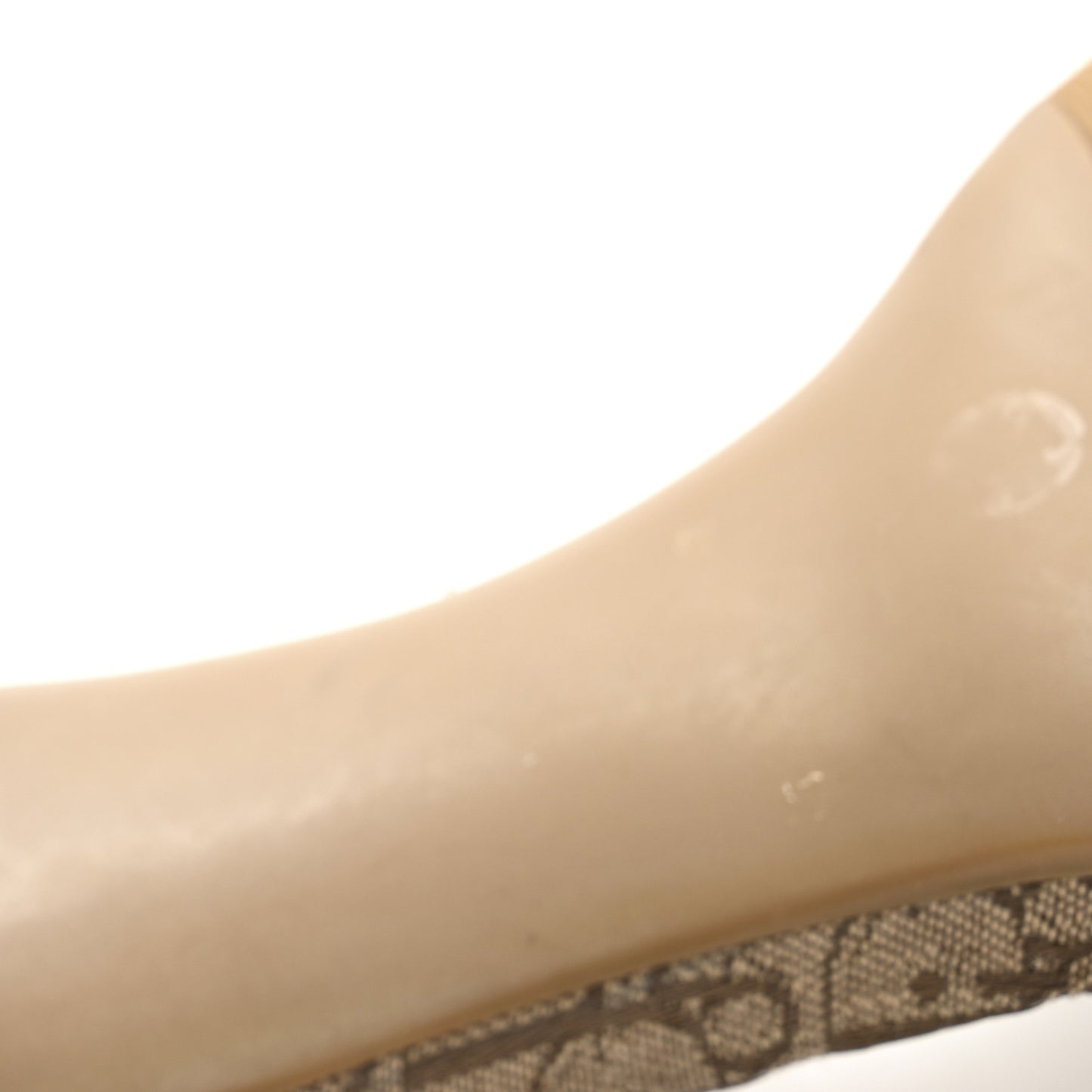 Monogram Logo Sandals 39 Beige Dark Pink