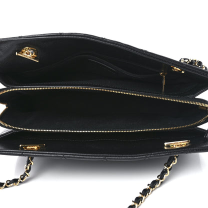 Chanel Caviar Quilted Timeless CC Soft Tote Black 5 of 11
