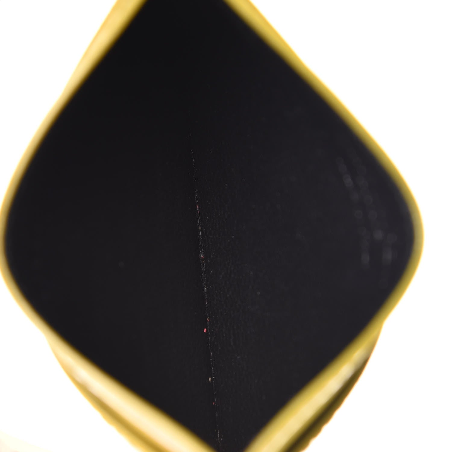 Saint Laurent Patent Belle De Jour Card Case Yellow 5 of 11