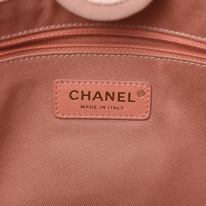 Chanel Mixed Fibers Striped Small Deauville Tote Light Pink 5 of 10